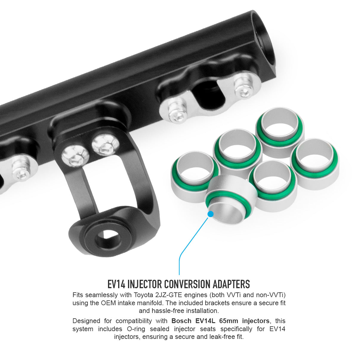 Toyota 2JZ-GTE | Nuke Performance Fuel Rail