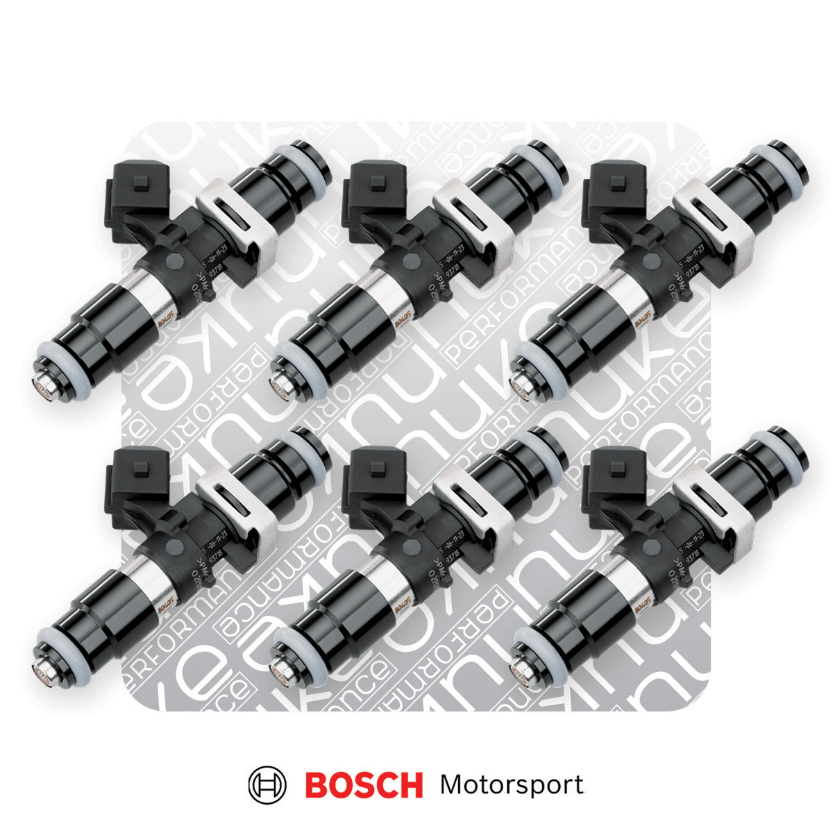 Nuke Performance 980cc EV14L Injectors, 6pcs Flow Matched