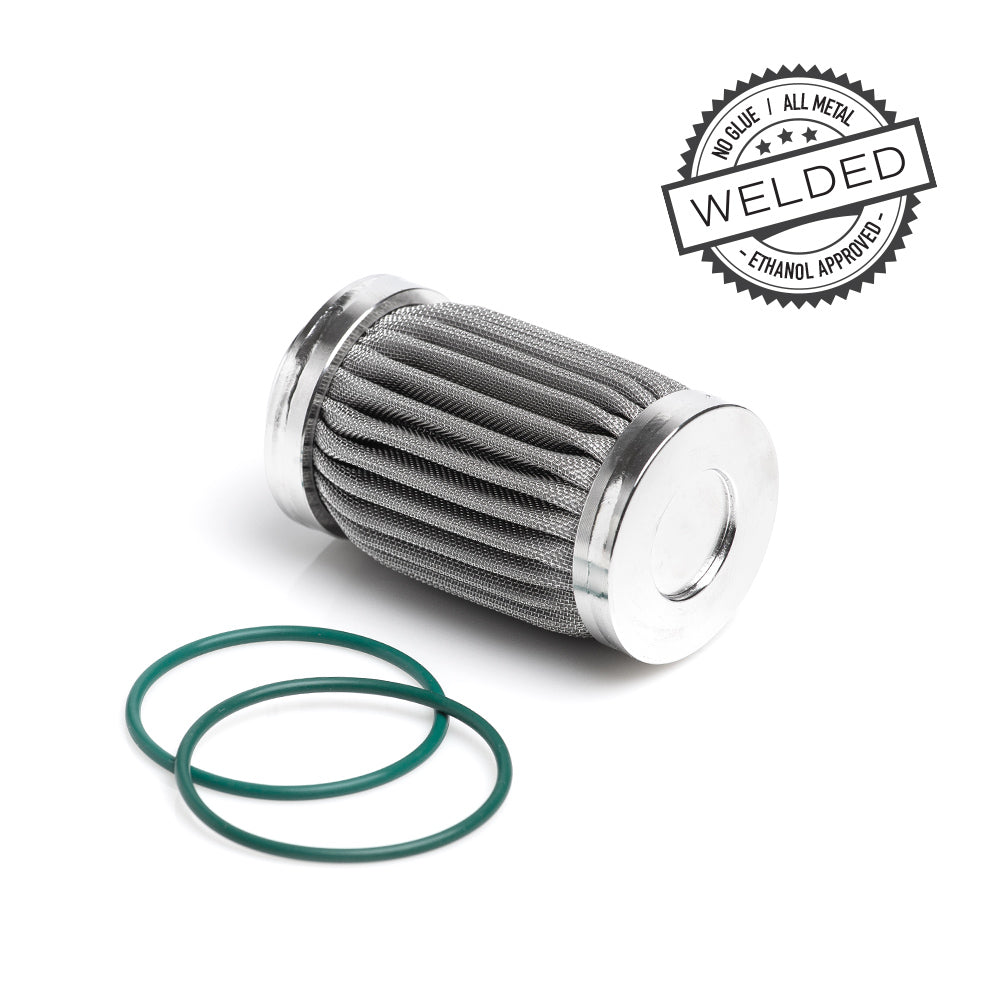 Nuke Performance Replacement Filter Element 10 Micron, Stainless Steel