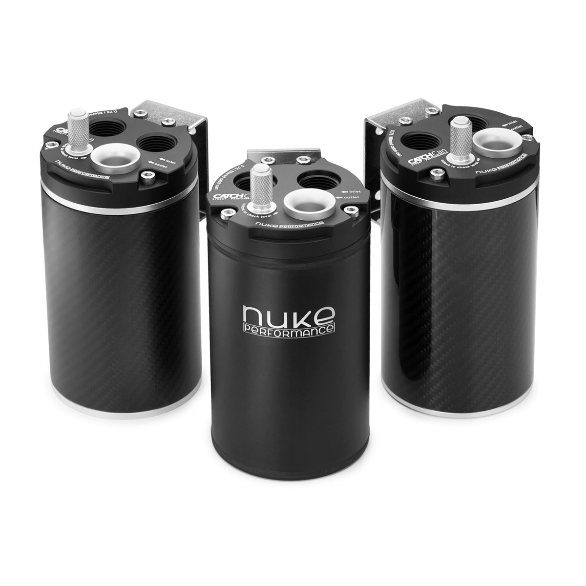 Nuke Performance Carbon Oil Catch Can 0.75 Litre