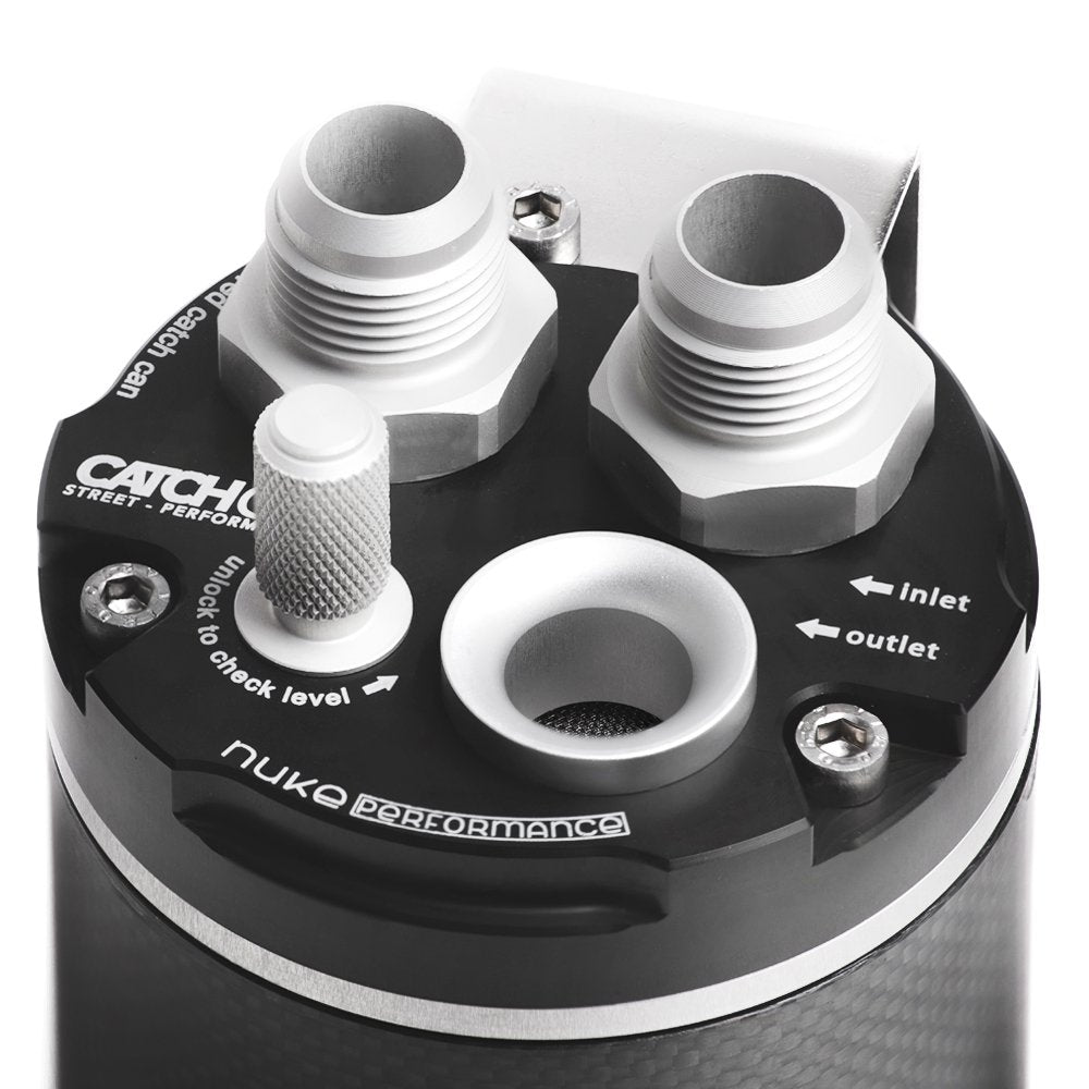 Nuke Performance Carbon Oil Catch Can 0.75 Litre