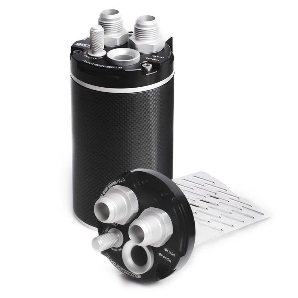 Nuke Performance Carbon Oil Catch Can 0.75 Litre