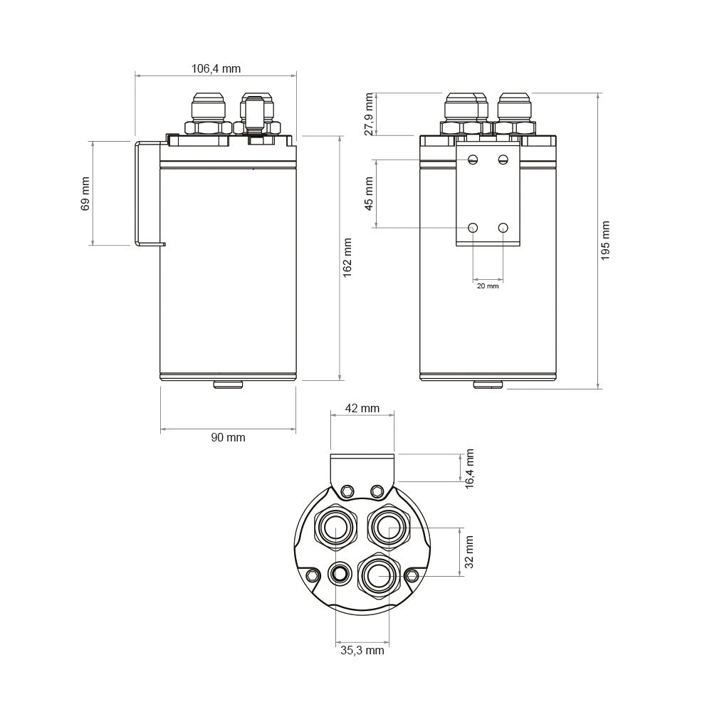 Nuke Performance Catch Can 0.75 Litre