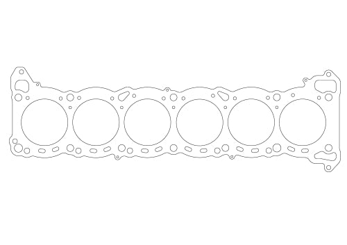 Nissan RB26 | Athena MLS Head gasket Nissan 2.6L 24V RB26 D.87,5mm TH.1,2m