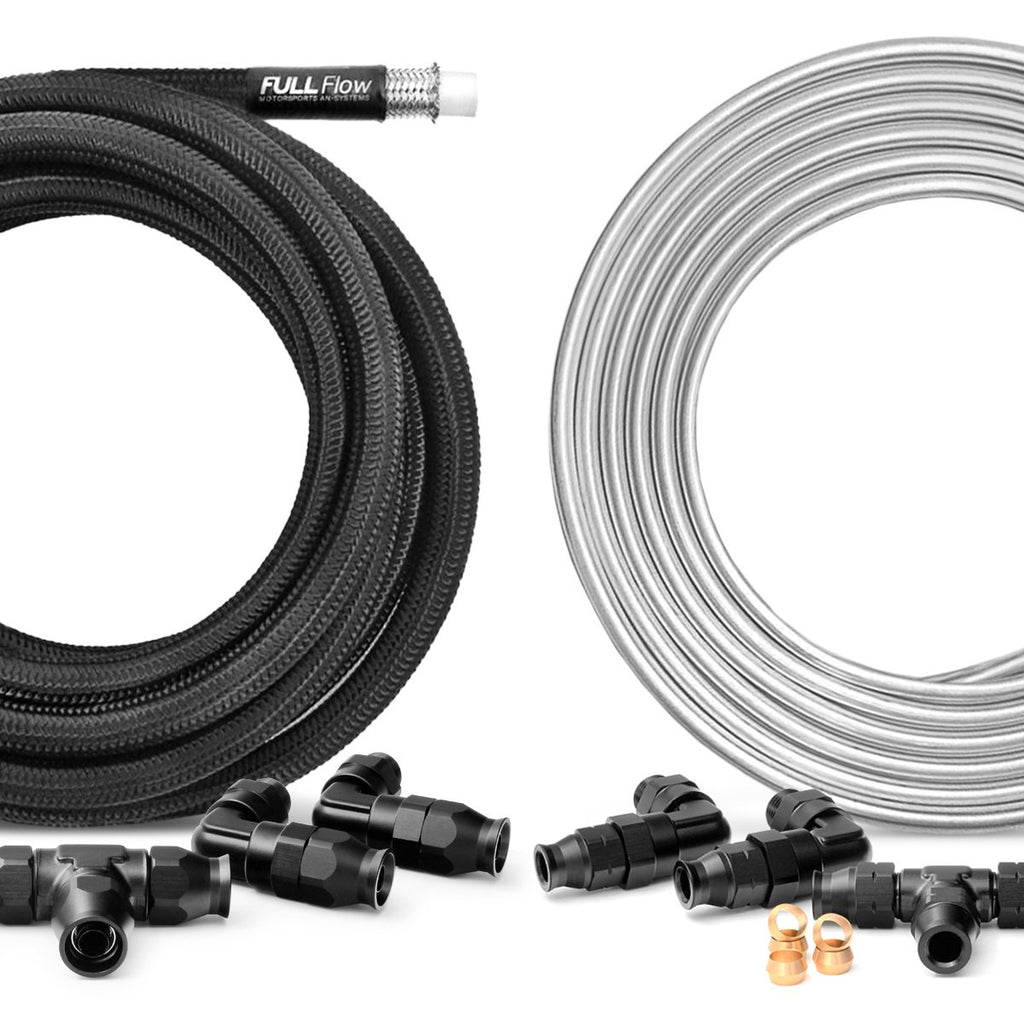 Nuke Performance Air Jack 60C 3pc Set with Hardline Hose Kit