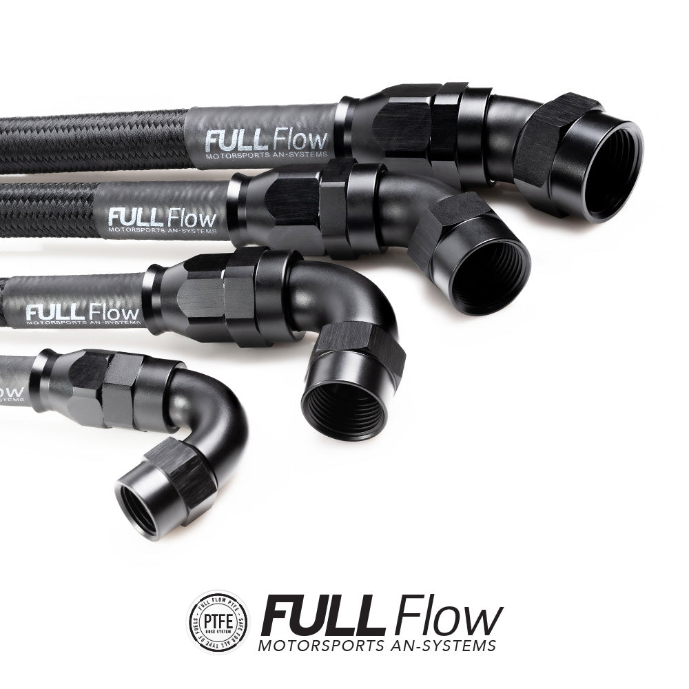 Nuke Performance Full Flow PTFE Hose End, Straight