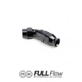 Nuke Performance Full Flow PTFE Hose End, 45 Degree