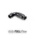 Nuke Performance Full Flow PTFE Hose End, 90 Degree