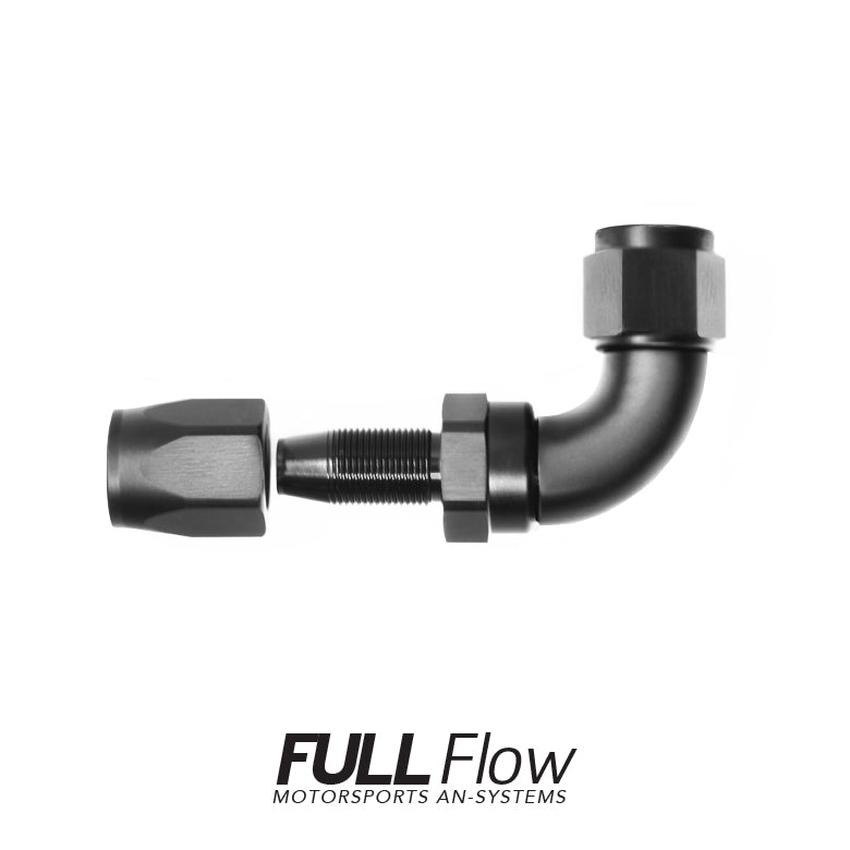 Nuke Performance Full Flow AN Hose End, Straight