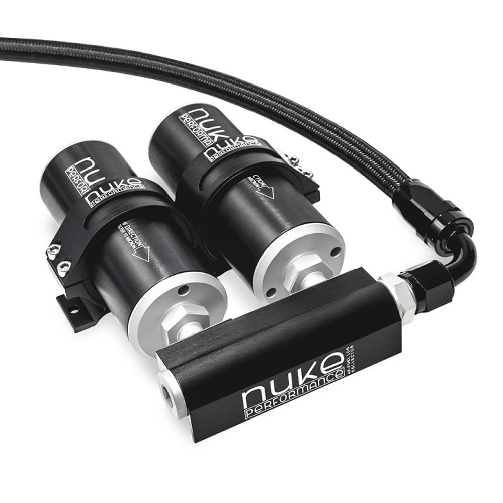 Nuke Performance Single Fuel Filter Bracket 55mm
