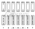 Casquilho de Biela Principal Toyota 2JZ | King TOYOTA 2JZGE, 2JZGTE, 24V 3.0L