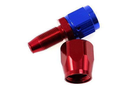 Reusable swivel hose end straight AN6