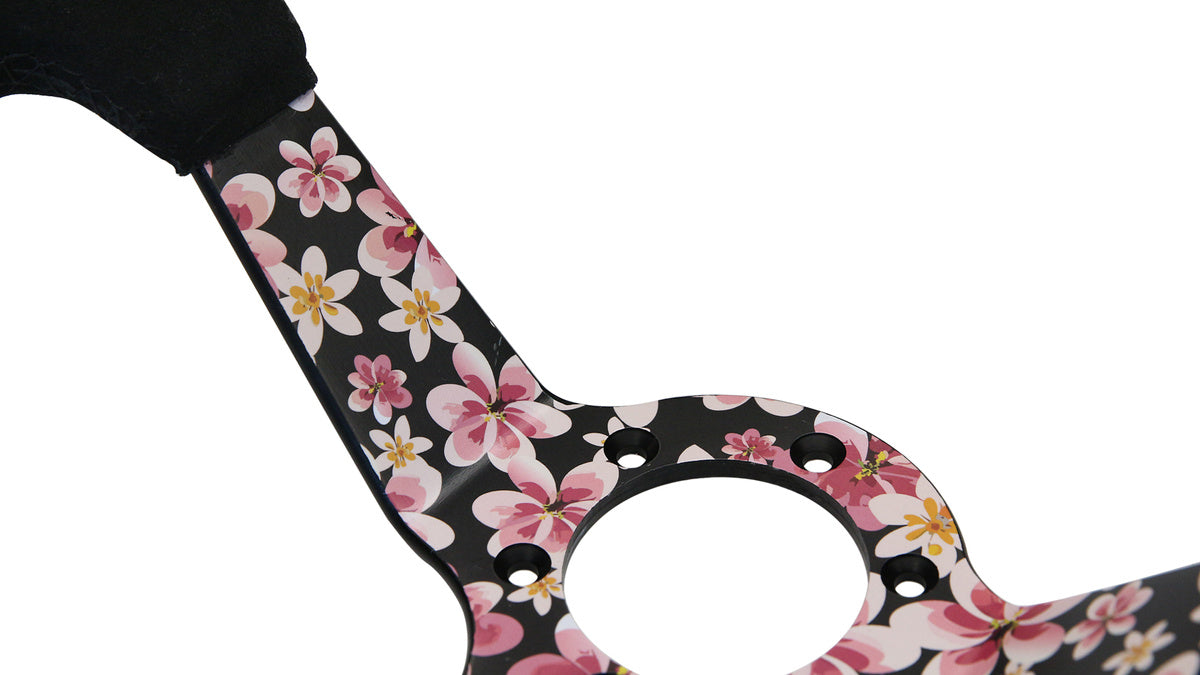 Steering wheel SLIDE 350mm offset:90mm Suede Hydrographics