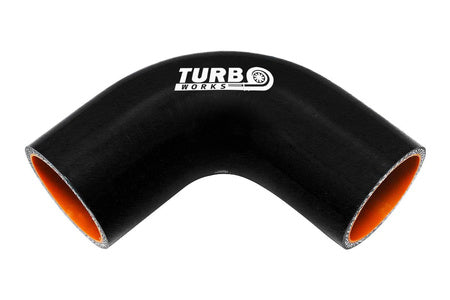Elbow 90deg TurboWorks Pro Black 76mm