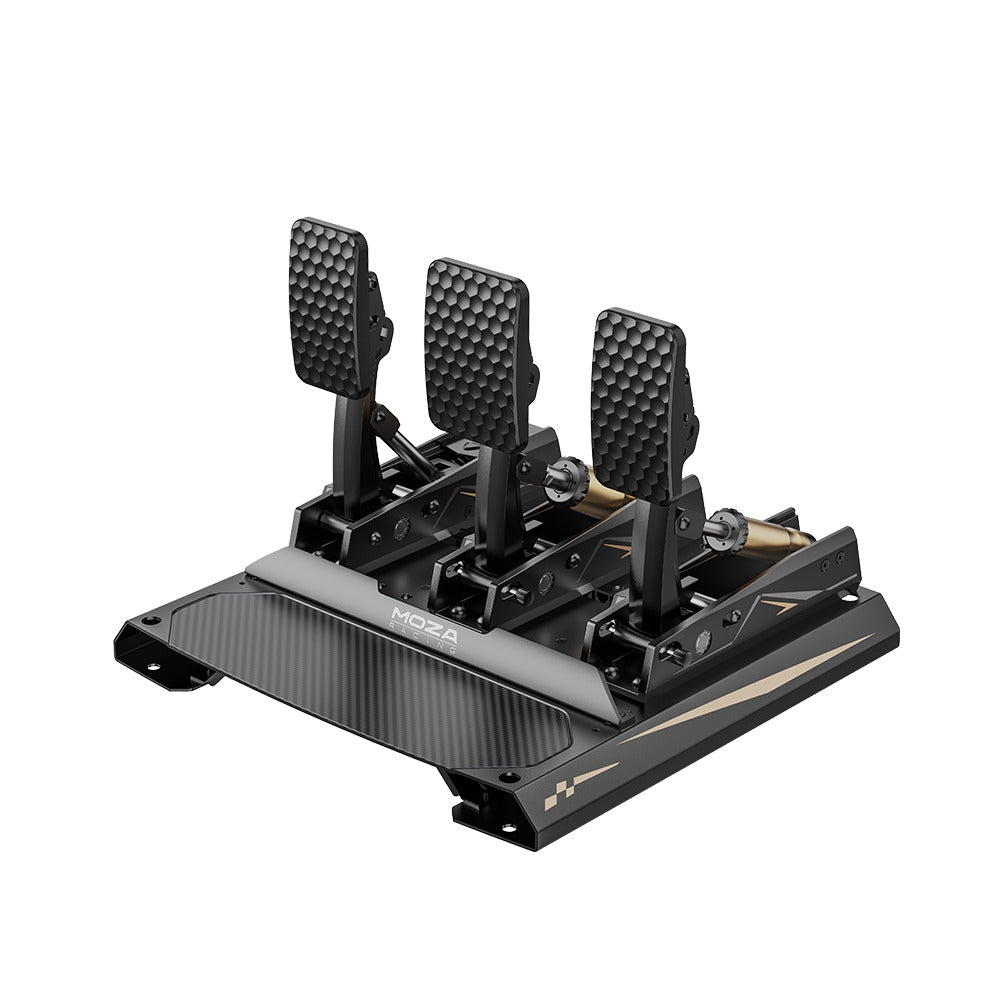 MOZA CRP2 pedals angle view