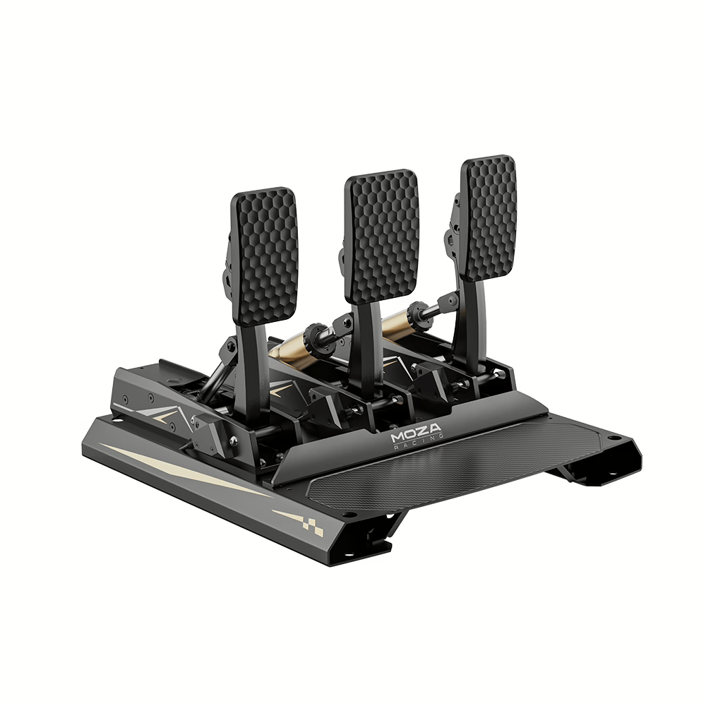 MOZA CRP2 pedals side view