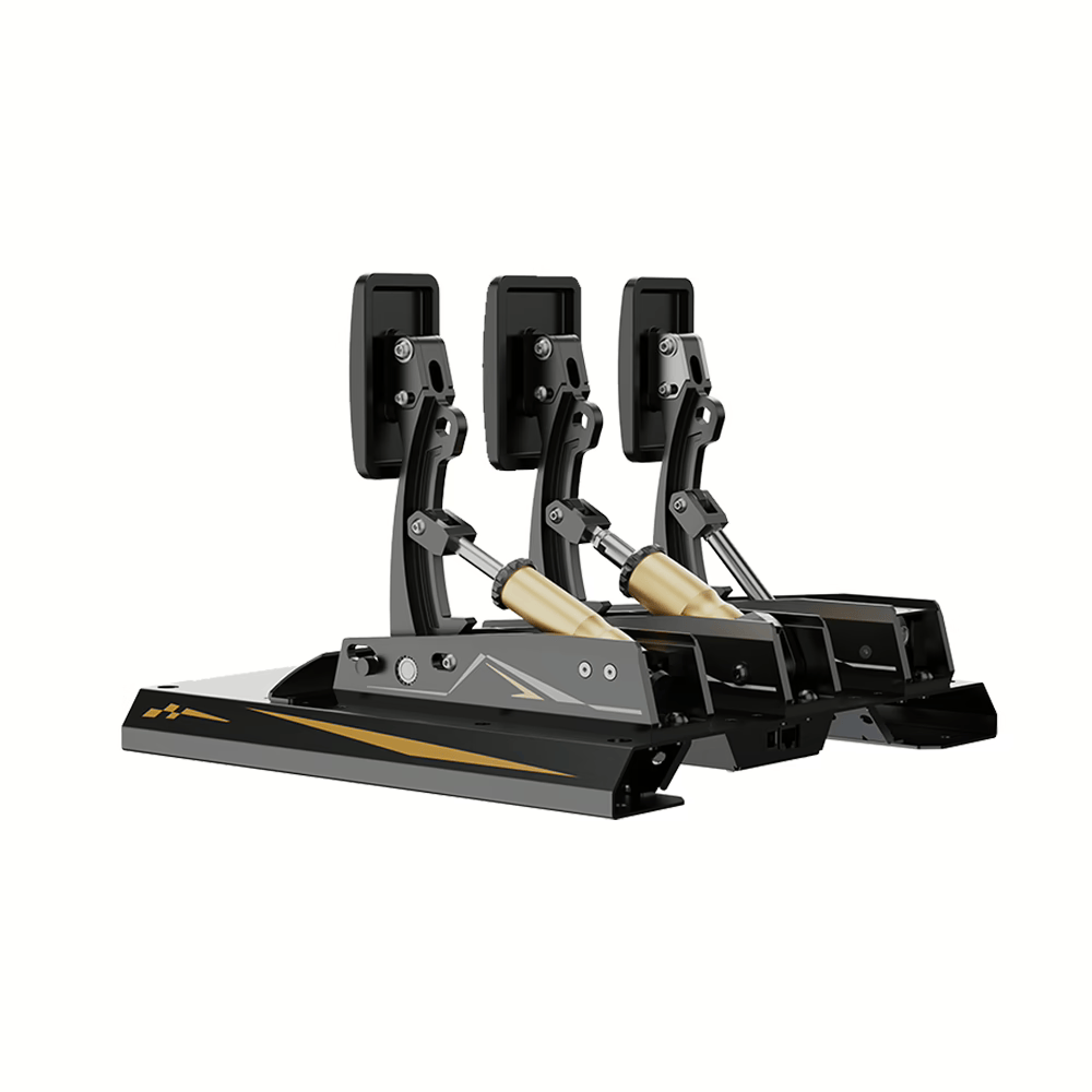 MOZA CRP2 pedals mounted