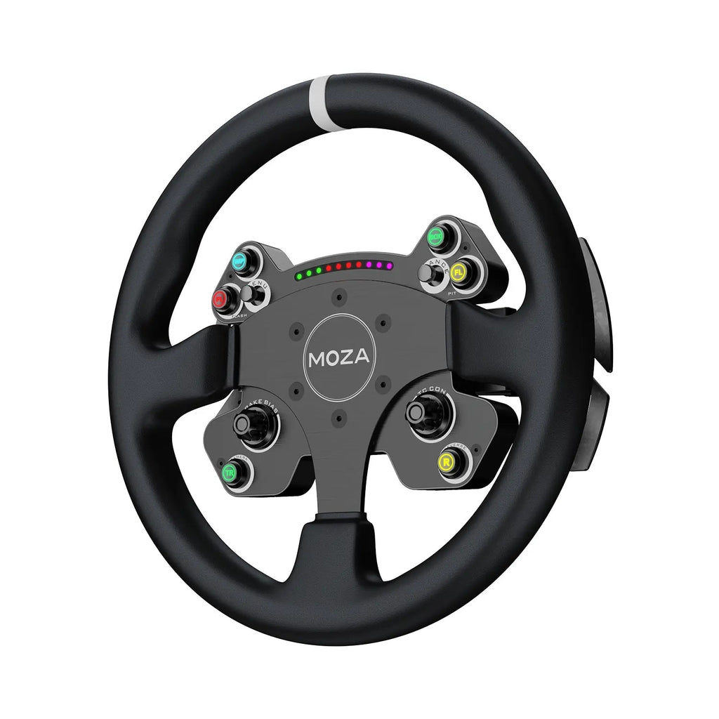 MOZA CS V2P wheel angle view