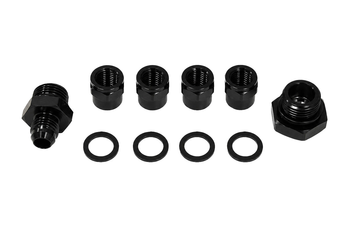 Fuel Pump Manifold 2in1 Black