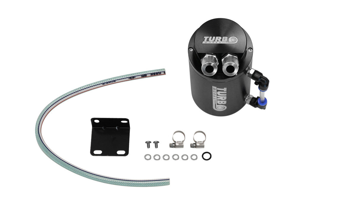 Oil Catch Tank TurboWorks 0,7L 10mm Black