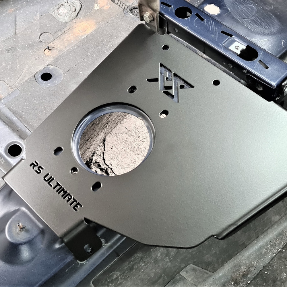 Handbrake Mounting Plate without holes BMW E36 Black