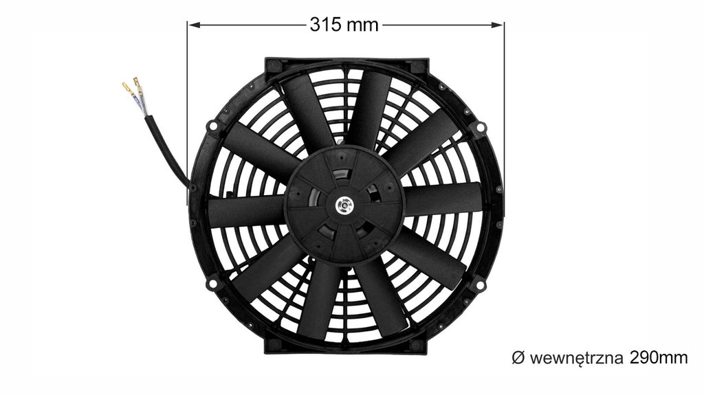 TurboWorks Cooling fan 12" 305mm type 1 pusher/puller