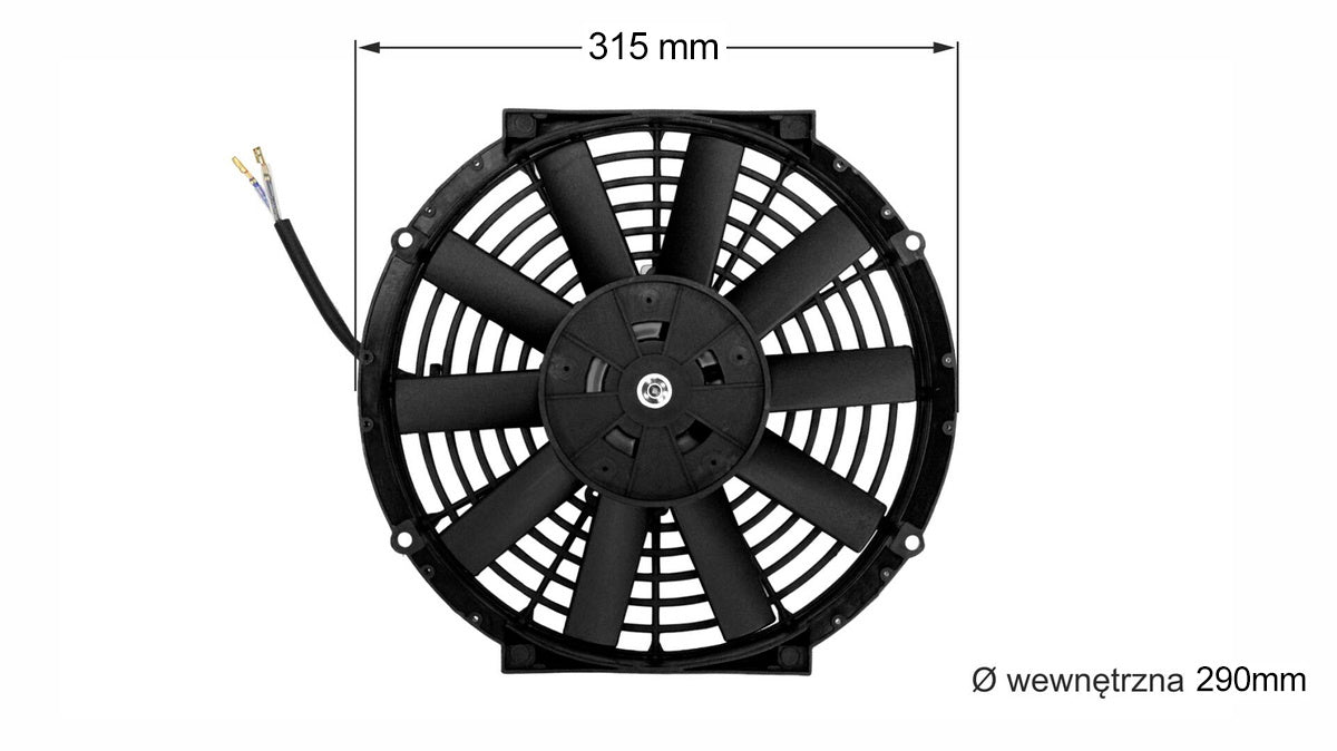 TurboWorks Cooling fan 12" 305mm type 1 pusher/puller