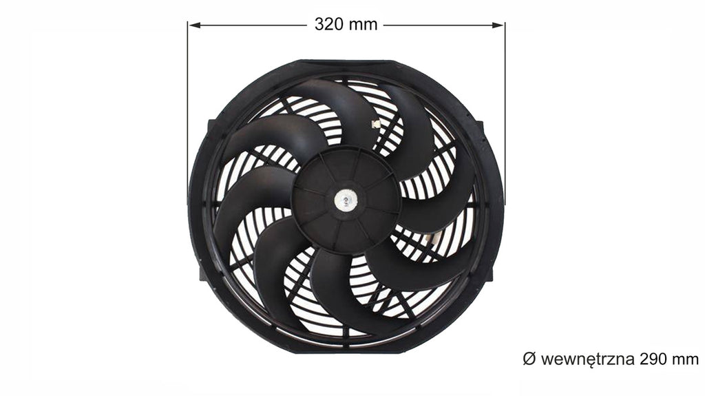 TurboWorks Cooling fan Pro 12" 305mm puller