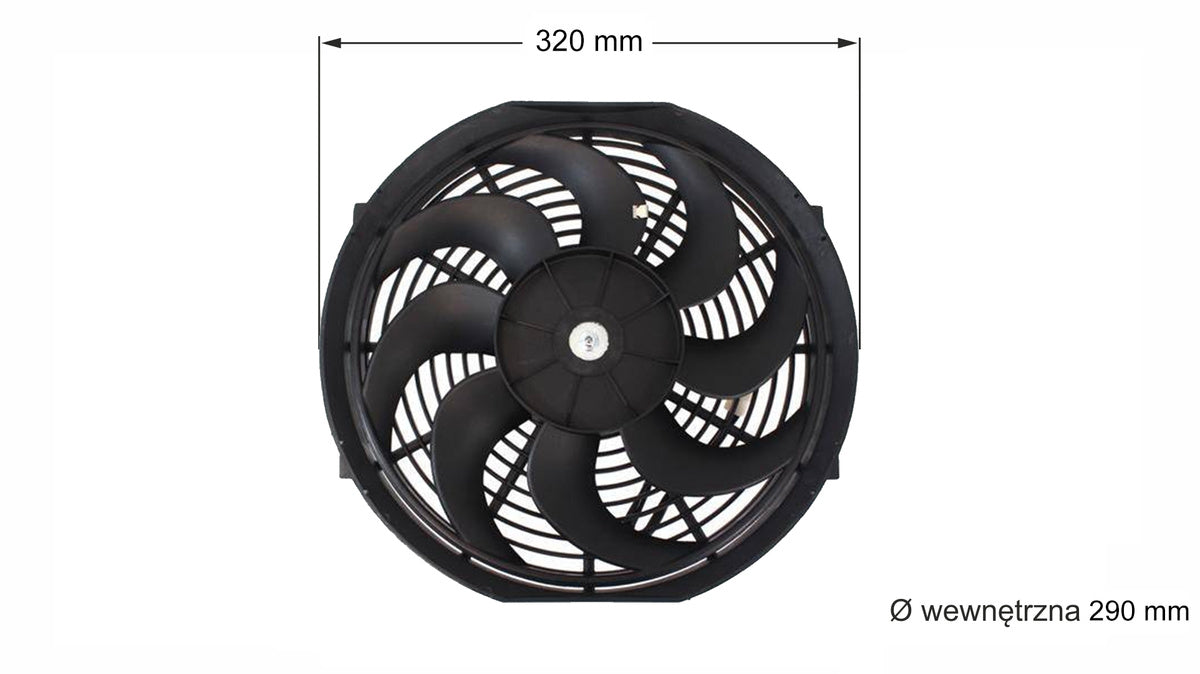 TurboWorks Cooling fan Pro 12" 305mm puller