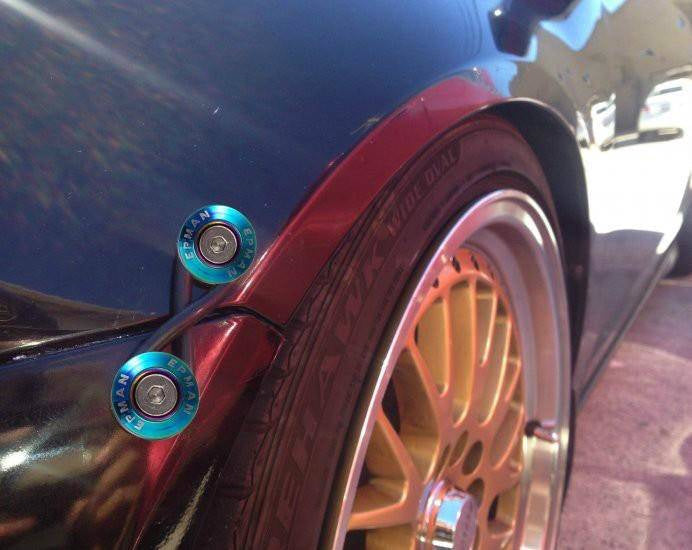 Bumper Trunk Fasteners Quick Release NeoChrome