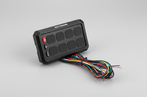 Switch Panel - Labelled with Wiring